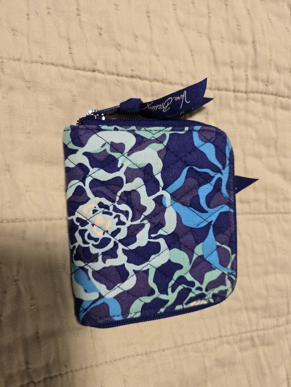 Vera Bradley Wallet In Katalina Blue